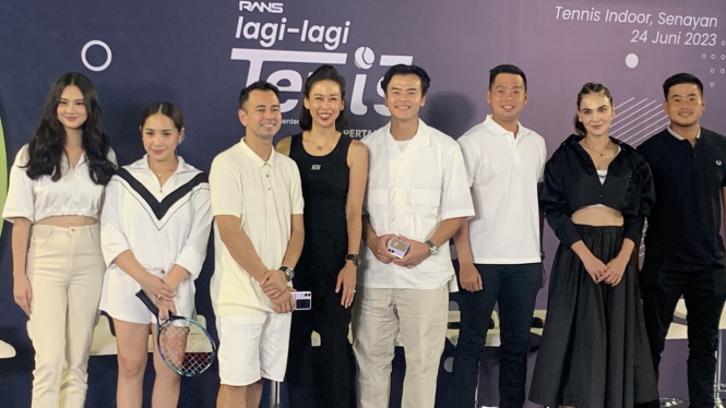 Konferensi pers Lagi-lagi Tenis.