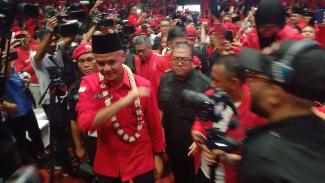 Bacapres PDIP Ganjar Pranowo