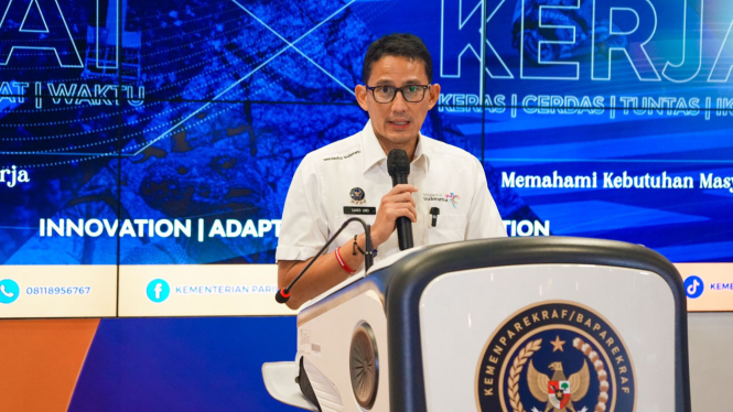 Menparekraf RI Sandiaga Uno