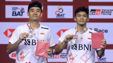 Muhammad Shohibul Fikri/Bagas Maulana runner up Thailand Open 2023
