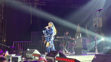 Penampilan Lyodra di BNI Java Jazz Festival 2023