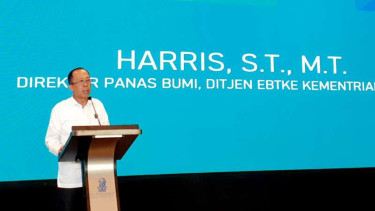 Direktur Panas Bumi, Ditjen EBTKE Kementerian ESDM. Harris.
