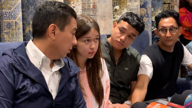 Klarifikasi Rebecca Klopper di hadapan awak media menyampaikan permintaan maaf.
