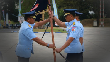 VIVA Militer: Serah terima jabatan Komandan Lanud Iswahjudi.