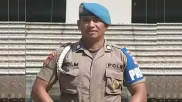 Bripka DM, oknum anggota Polda Sultra yang kegep ngamar bareng istri orang