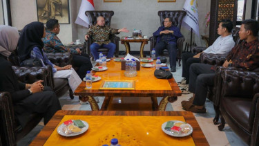 Ketua DPD RI LaNyalla bertemu Pengurus Pusat Perkumpulan Intelektual Pemuda