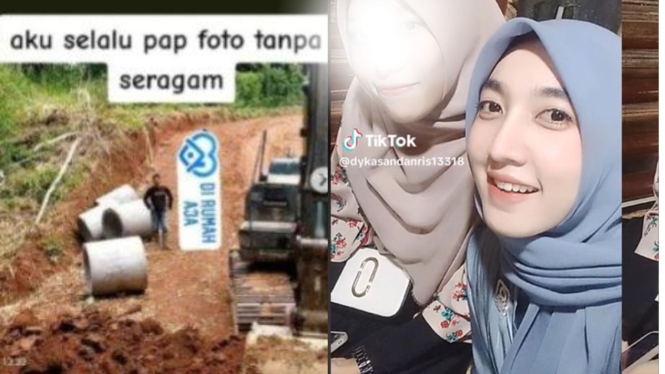 Riska Rangkuti, wanita tulus yang mau terima buruh serabutan