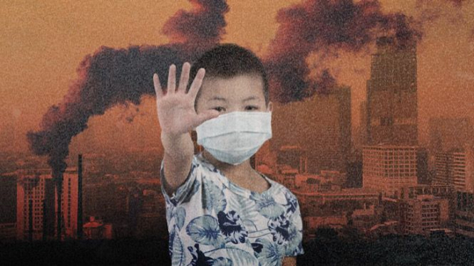 Kualitas Udara Tidak Sehat, Anak-anak Rentan