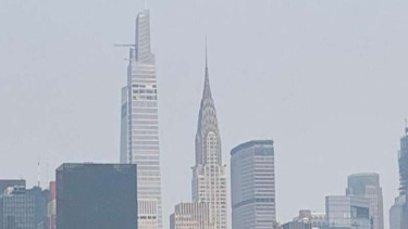 Polusi udara di New York City, AS, terburuk pada Selasa, 6 Juni 2023 malam.
