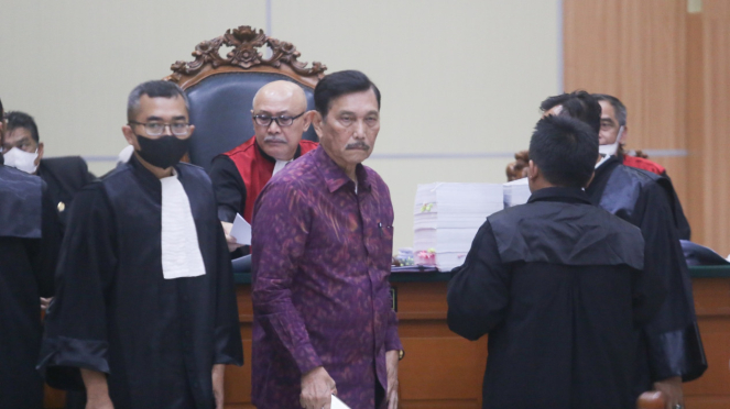 Menko Marves Luhut Binsar Pandjaitan Jadi Saksi sidang di PN Jaktim