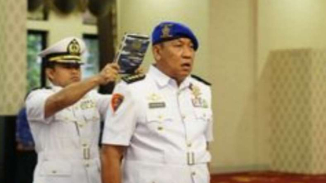 VIVA Militer: Kolonel Laut (PM) Hari Murti dilantik jadi Wadan Puspomal