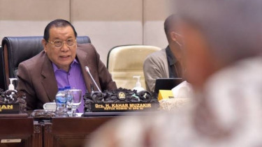Ketua Komisi XI DPR, Kahar Muzakir