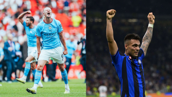 Erling Haaland & Lautaro Martinez