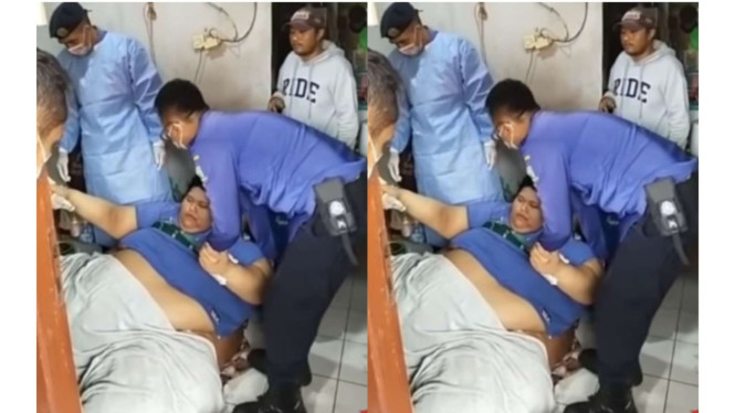 Pria obesitas di Tangerang, Muhammad Fajri (27) 