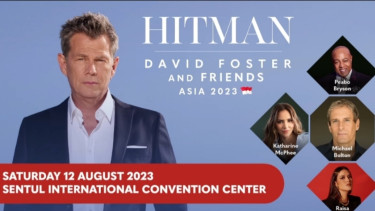 Konser David Foster HITMAN gaet Raisa nyanyikan hits-hits legendaris 