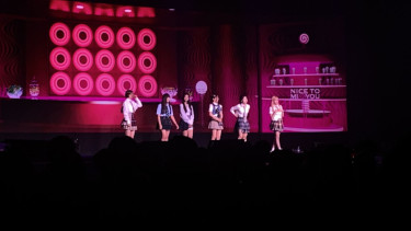 Konser NMIXX di Jakarta.