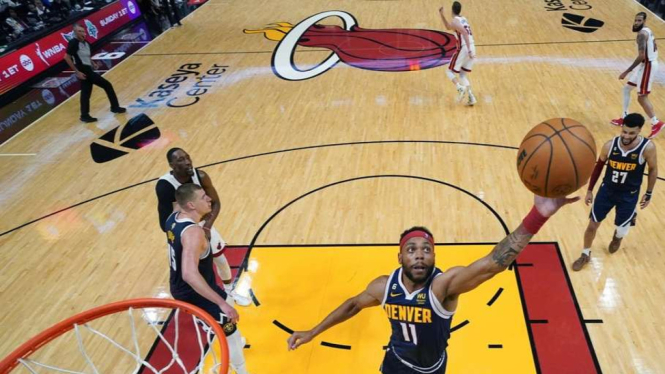 Denver Nuggets vs Miami Heat di NBA Finals 2023