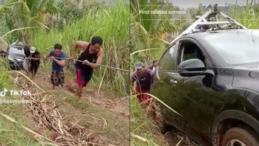 Viral Mobil Google Maps Nyasar Masuk Kebun