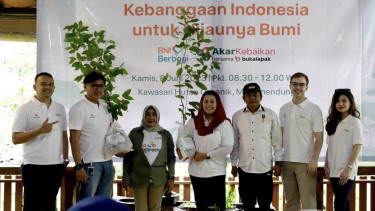 Dalam rangka Hari Lingkungan Hidup Sedunia BNI dan tanam 1.000 bibit pohon