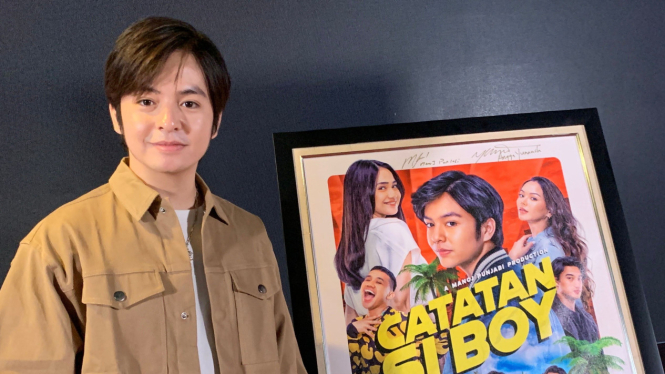 Angga Yunanda bintangi film Catatan Si Boy