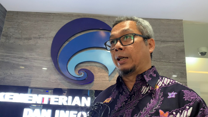 Direktur Jenderal Informasi dan Komunikasi Publik Kemkominfo, Usman Kansong.