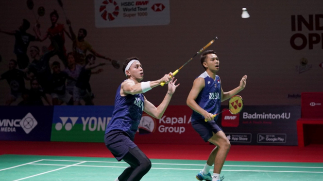 Ganda putra Indonesia Fajar Alfian/Muhammad Rian Ardianto
