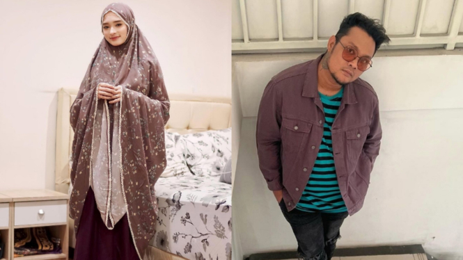Inara Rusli dan Virgoun.