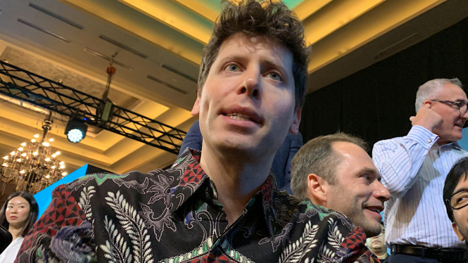 Pendiri ChatGPT Sam Altman.