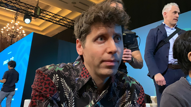 Pendiri ChatGPT Sam Altman.