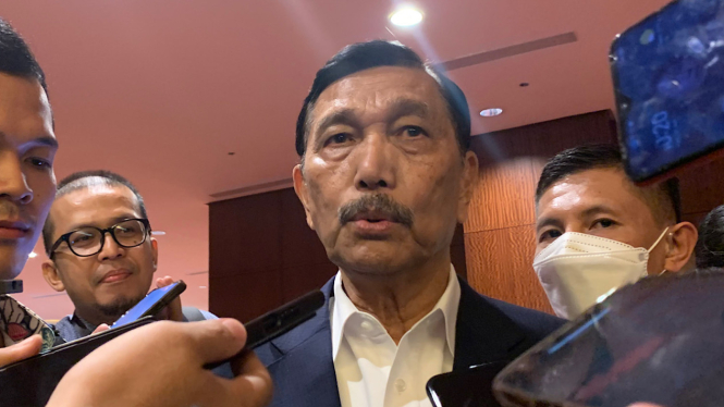 Menteri Koordinator Bidang Kemaritiman dan Investasi, Luhut Binsar Pandjaitan.