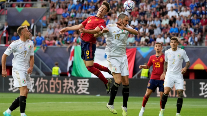 Spanyol vs Italia di UEFA Nations League