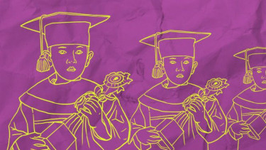Ilustrasi wisuda TK-SMA