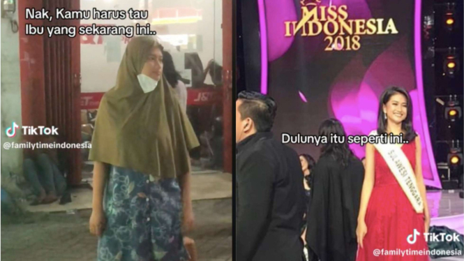 Kisah mantan finalis miss Indonesia 2018 dari Sulawesi Tenggara kini jadi IRT
