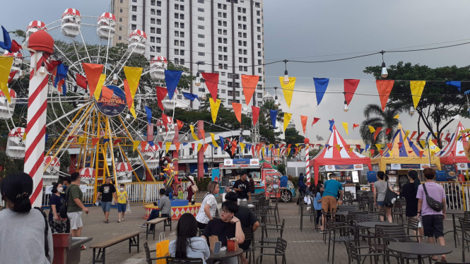 Karnaval Mini Dufan dan Pesta Kuliner.