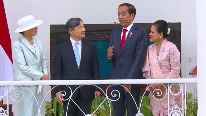 Presiden Jokowi terima kunjungan kenegaraan Kaisar Jepang Naruhito