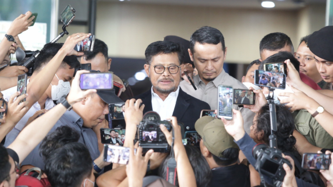 Menteri Pertanian (Mentan) Syahrul Yasin Limpo Diperiksa KPK
