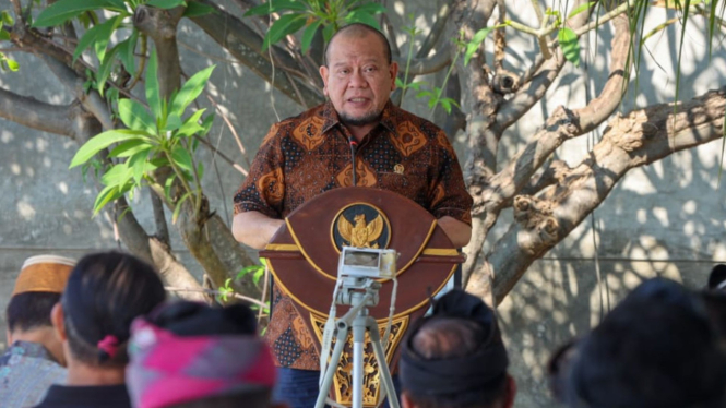 Ketua DPD RI AA LaNyalla Mahmud Mattalitti.