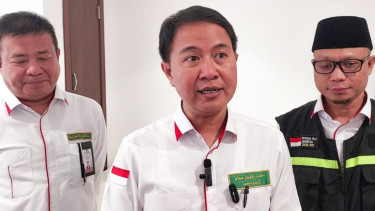 Dirjen Penyelenggaraan Haji dan Umrah Hilman Latief