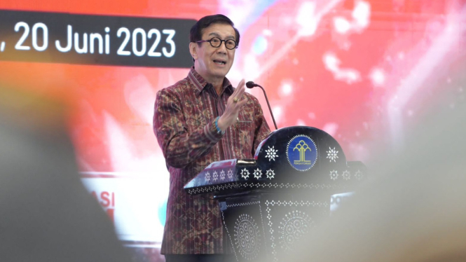 Menteri Hukum dan Hak Asasi Manusia, Yasonna H. Laoly