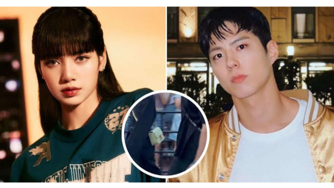 Lisa BLACKPINK diduga nonton konser bareng Park Bo Gum