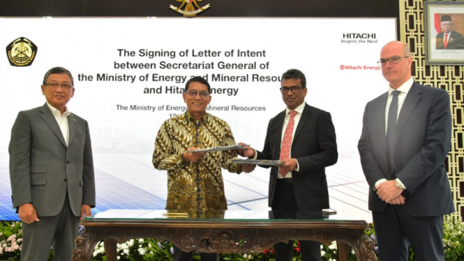 Kementerian ESDM gandeng Hitachy Energy mengembangkan teknologi yang ramah lingkungan.
