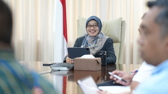 Sekretaris Daerah Provinsi Kaltim, Sri Wahyuni
