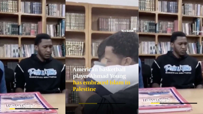 Pemain Basket Amerika Serikat Mualaf di Palestina