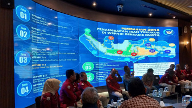 Pertemuan Menteri Kelautan dan Perikanan, Sakti Wahyu Trenggono dengan Pemimpin Redaksi.
