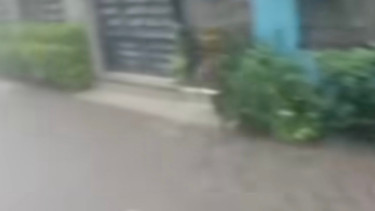 Banjir melanda Kawasan Pancoran Mas, Depok, Jawa Barat 