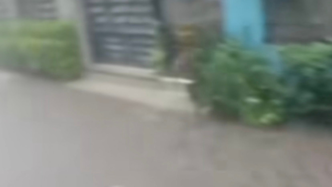 Banjir melanda Kawasan Pancoran Mas, Depok, Jawa Barat 