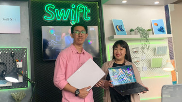 Peluncuran Acer Swift X 14.