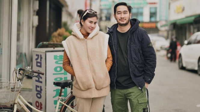 Syahnaz Sadiqah dan Jeje Govinda.