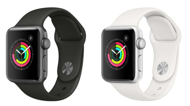 iWatch Series 3 GPS.