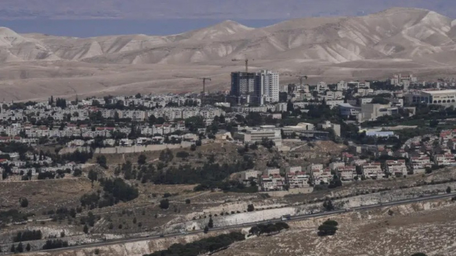 Pemukiman Israel di Tepi Barat.